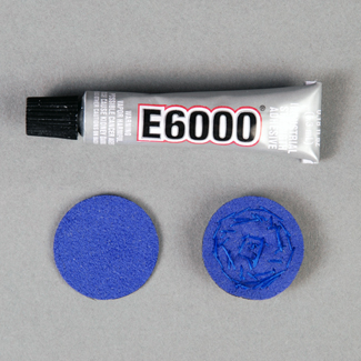 E-6000 used for bead embroidery